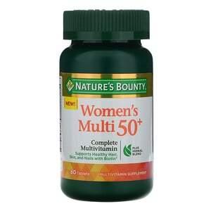 Nature's Bounty, Women's Multi 50+, Complete Multivitamin, 80 Tablets - HealthCentralUSA
