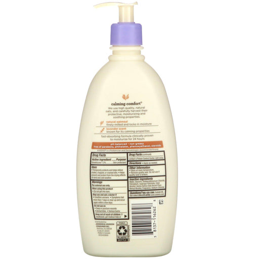 Aveeno, Baby, Calming Comfort Lotion, Lavender & Vanilla, 18 fl oz (532 ml) - HealthCentralUSA
