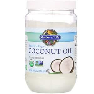Garden of Life, Raw Extra Virgin Coconut Oil, 14 fl oz (414 ml) - HealthCentralUSA
