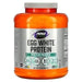 Now Foods, Sports, Egg White Protein Powder, Unflavored, 5 lbs (2,268 g) - HealthCentralUSA