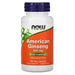 Now Foods, American Ginseng, 500 mg, 100 Veg Capsules - HealthCentralUSA