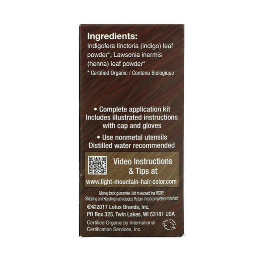Light Mountain, Natural Hair Color & Conditioner, Chestnut, 4 oz (113 g) - HealthCentralUSA
