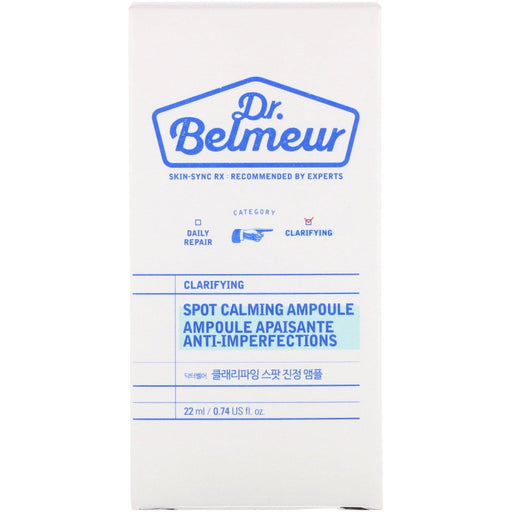 Dr. Belmeur, Clarifying, Spot Calming Ampoule, 0.74 fl oz (22 ml) - HealthCentralUSA