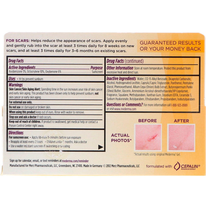 Mederma, Scar Cream, +SPF 30, 0.70 oz (20 g) - HealthCentralUSA