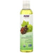 Now Foods, Solutions, Organic Grapeseed Oil, 8 fl oz (237 ml) - HealthCentralUSA