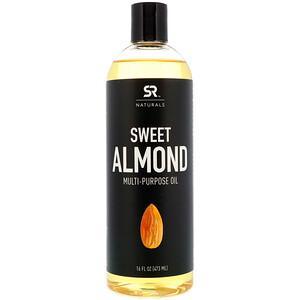 Sports Research, Sweet Almond Multi-Purpose Oil, 16 fl oz (473 ml) - HealthCentralUSA