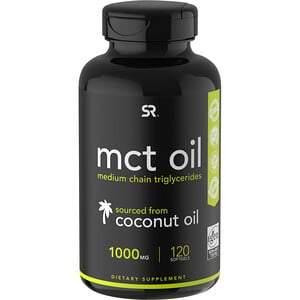 Sports Research, MCT Oil, 1,000 mg, 120 Softgels - HealthCentralUSA