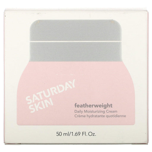 Saturday Skin, Featherweight, Daily Moisturizing Cream, 1.69 fl oz (50 ml) - HealthCentralUSA