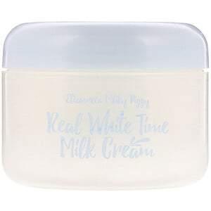 Elizavecca, Milky Piggy, Real White Time Milk Cream, 3.53 oz (100 g) - HealthCentralUSA