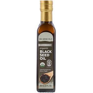 Dr. Mercola, Biodynamic, Organic Black Seed Oil, 8.4 fl oz (250 ml) - HealthCentralUSA
