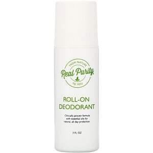 Real Purity, Roll-On Deodorant, 3 fl oz - HealthCentralUSA