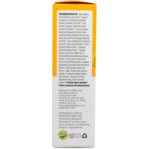 Avalon Organics, Intense Defense, With Vitamin C, Facial Serum, 1 fl oz (30 ml) - HealthCentralUSA