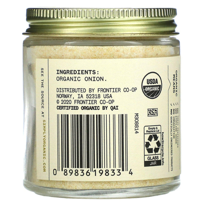 Simply Organic, Single Origin, California Onion, 2.86 oz (81 g) - HealthCentralUSA