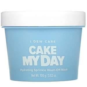 I Dew Care, Cake My Day, Hydrating Sprinkle Wash-Off Beauty Mask, 3.52 oz (100 g) - HealthCentralUSA