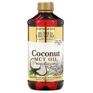 Buried Treasure, Liquid Nutrients, Coconut Oil, 16 fl oz (473 ml) - HealthCentralUSA