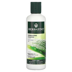 Herbatint, Normalizing Shampoo, Aloe Vera, 8.79 fl oz (260 ml) - HealthCentralUSA