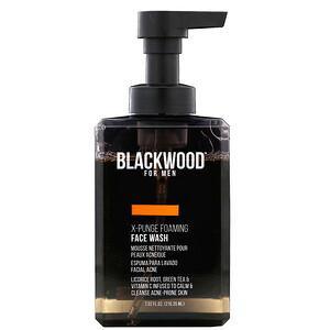 Blackwood For Men, X-Punge, Foaming Face Wash, For Men, 7.32 fl oz (216.35 ml) - HealthCentralUSA