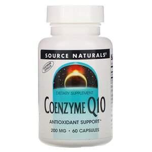 Source Naturals, Coenzyme Q10, 200 mg, 60 Capsules - HealthCentralUSA