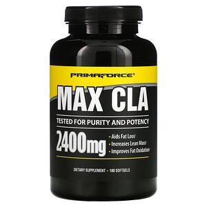 Primaforce, Max CLA, 800 mg, 180 Softgels - HealthCentralUSA
