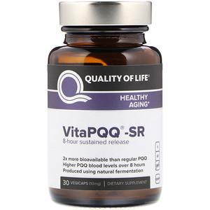 Quality of Life Labs, VitaPQQ -SR, 30 VegiCaps - HealthCentralUSA