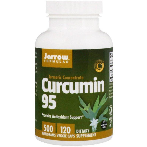Jarrow Formulas, Curcumin 95, 500 mg, 120 Veggie Caps - HealthCentralUSA