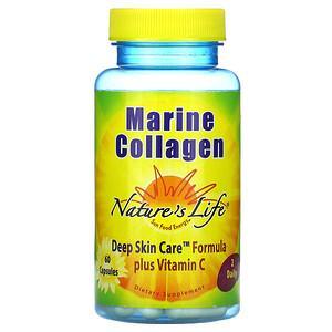 Nature's Life, Marine Collagen, 60 Capsules - HealthCentralUSA