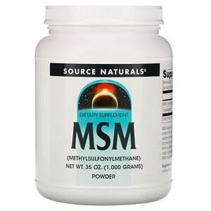 Source Naturals, MSM Powder, 35 oz (1,000 g) - HealthCentralUSA