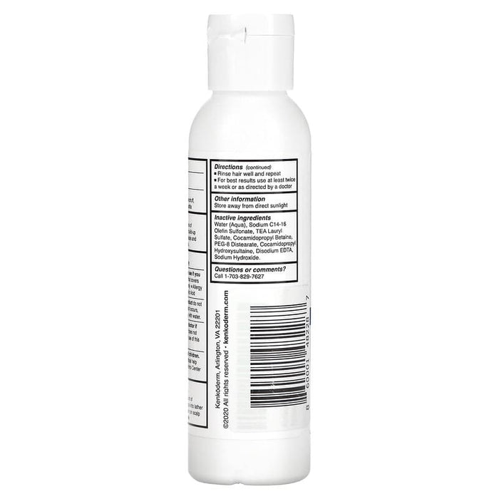 Kenkoderm, 3% Salicylic Acid, Therapeutic Shampoo, 4 fl oz (118 ml)