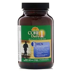 Country Life, Core Daily-1 Multivitamins, Men, 60 Tablets - HealthCentralUSA