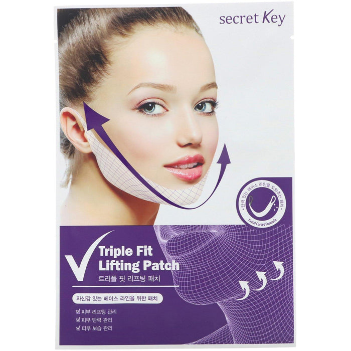 Secret Key, Triple Fit Lifting Patch, 5 Patches, 0.70 oz (20 g) Each - HealthCentralUSA