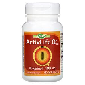 Nature's Way, ActivLife Q10, 100 mg, 60 Softgels - HealthCentralUSA