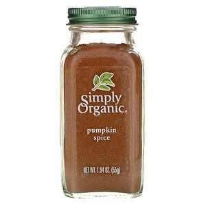 Simply Organic, Pumpkin Spice, 1.94 oz (55 g) - HealthCentralUSA