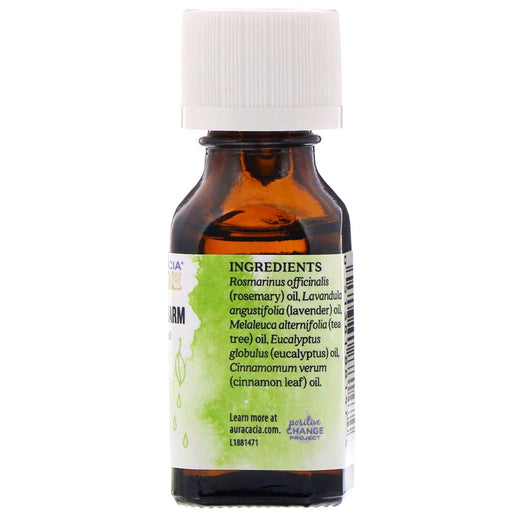 Aura Cacia, Pure Essential Oil Blend, Rescue Charm, .5 fl oz (15 ml) - HealthCentralUSA