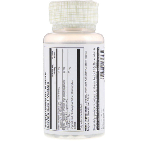 Solaray, Advanced, Lutein Eyes, 24 mg, 60 VegCaps - HealthCentralUSA