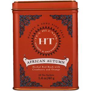 Harney & Sons, HT Tea Blend, African Autumn, 20 Tea Sachets, 1.4 oz (40 g) - HealthCentralUSA