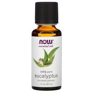 Now Foods, Essential Oils, Eucalyptus, 1 fl oz (30 ml) - HealthCentralUSA