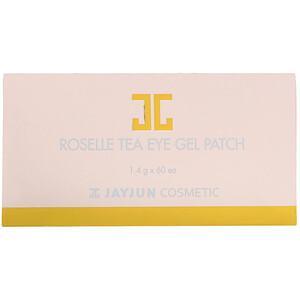Jayjun Cosmetic, Roselle Tea Eye Gel Patch, 60 Patches, 1.4 g Each - HealthCentralUSA