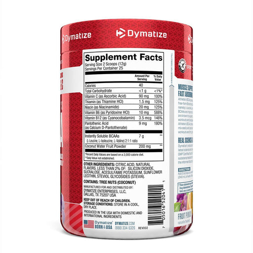Dymatize Nutrition, Athlete's BCAA, Fruit Punch, 10.58 oz (300 g) - HealthCentralUSA