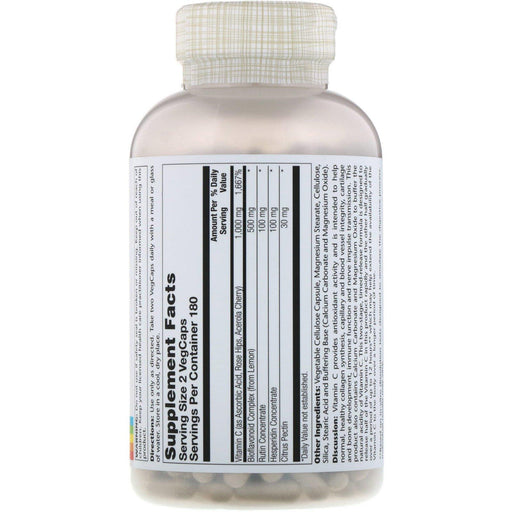 Solaray, Super Bio Vitamin C, Timed Release, 360 VegCaps - HealthCentralUSA