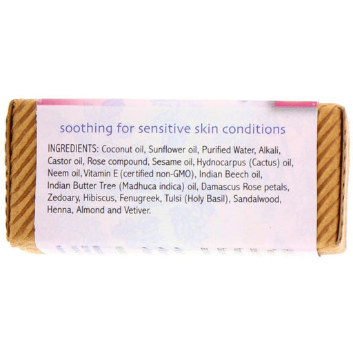 Auromere, Ayurvedic Soap, With Neem, Himalayan Rose, 2.75 oz (78 g) - HealthCentralUSA