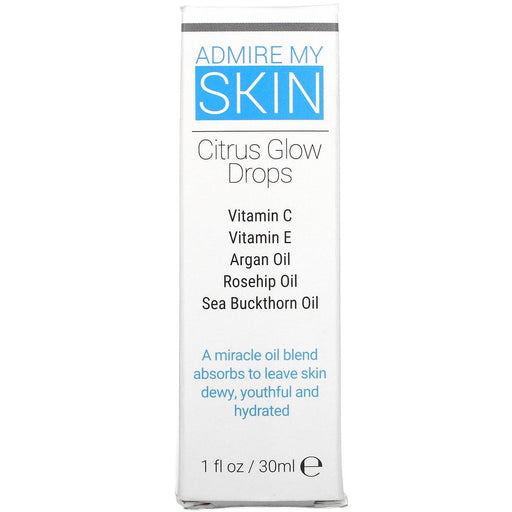 Admire My Skin, Citrus Glow Drops, 1 fl oz (30 ml) - HealthCentralUSA