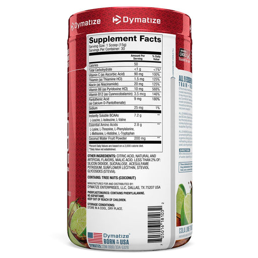 Dymatize Nutrition, ALL9AMINO, Cola Lime Twist, 15.87 oz (450 g) - HealthCentralUSA