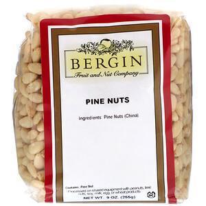 Bergin Fruit and Nut Company, Pine Nuts, 9 oz (255 g) - HealthCentralUSA