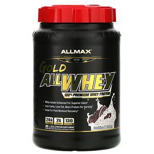 ALLMAX Nutrition, Gold AllWhey, 100% Premium Whey Protein, Cookies & Cream, 32 oz (907 g) - HealthCentralUSA