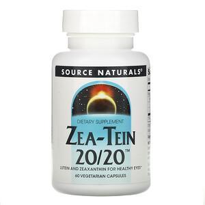 Source Naturals, Zea-Tein 20/20, 60 Vegetarian Capsules - HealthCentralUSA