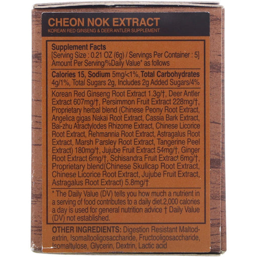 Cheong Kwan Jang, Cheon Nok Extract, Korean Red Ginseng & Deer Antler, 1.06 oz (30 g) - HealthCentralUSA