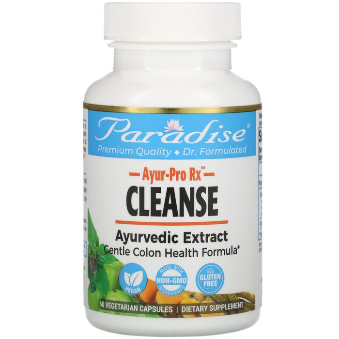 Paradise Herbs, AYRU-Pro Rx, Cleanse, 60 Vegetarian Capsules - HealthCentralUSA