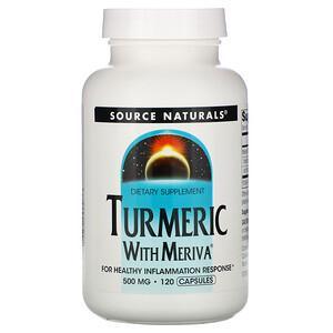 Source Naturals, Meriva Turmeric Complex, 500 mg, 120 Capsules - HealthCentralUSA