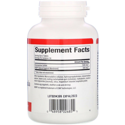 Natural Factors, NEM Knee & Joint Formula with Glucosamine, 60 Tablets - HealthCentralUSA