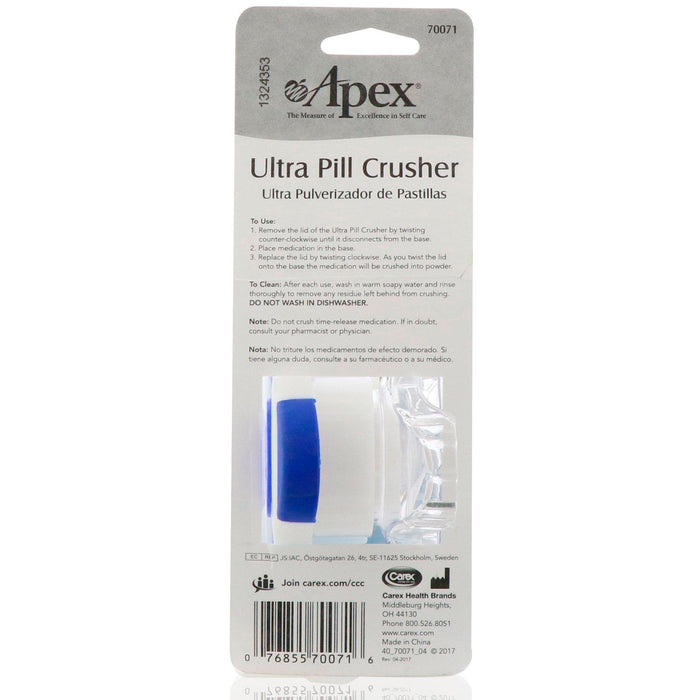 Apex, Ultra Pill Crusher - HealthCentralUSA